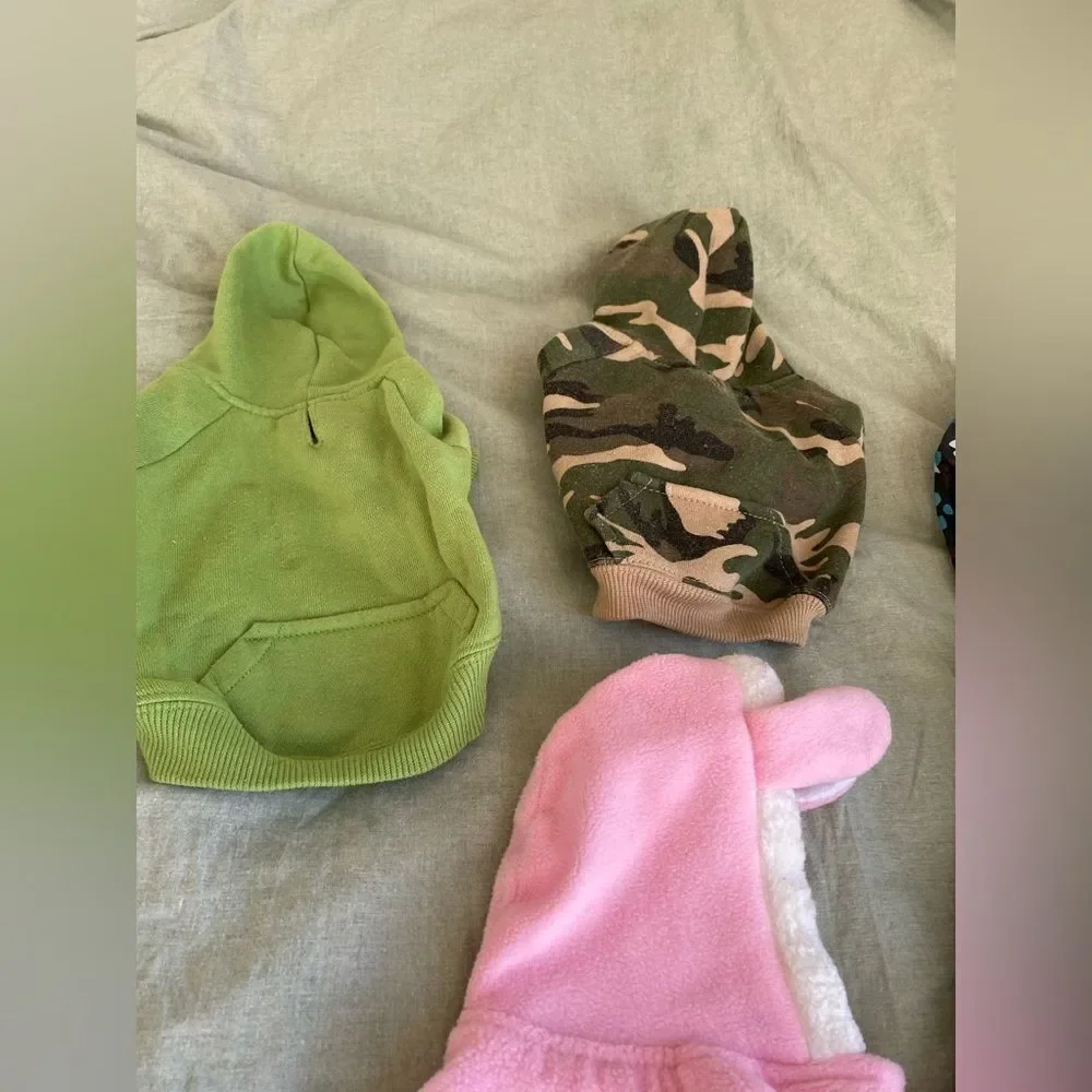Set of Small Dog/Cat Costumes & Outfits
